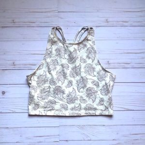 Paisley Crop Top